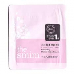 The face shop The Smim Radiating Moisturizing cream пробник